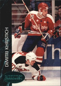 1992-93 (CAPITALS) Parkhurst Emerald Ice #428 Dimitri Khristich