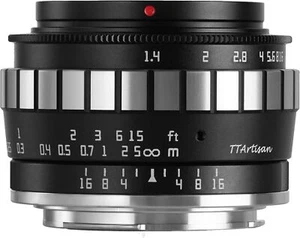 TTArtisan 23mm F1.4 APS-C Wide-Angle Prime Lens for Canon Nikon Fuji M4/3 Sony L - Picture 1 of 12