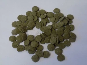 SPIRULINA ALGAE LARGE 12mm WAFERS TROPICAL FISHFOOD PLECO CATFISH BOTTOM FEEDERS - Picture 1 of 2