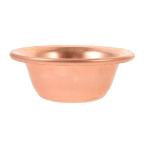 Holy Water Cup Ornament Brass Treasure Basin Copper Buddhist Bowls - Imagen 1 de 12