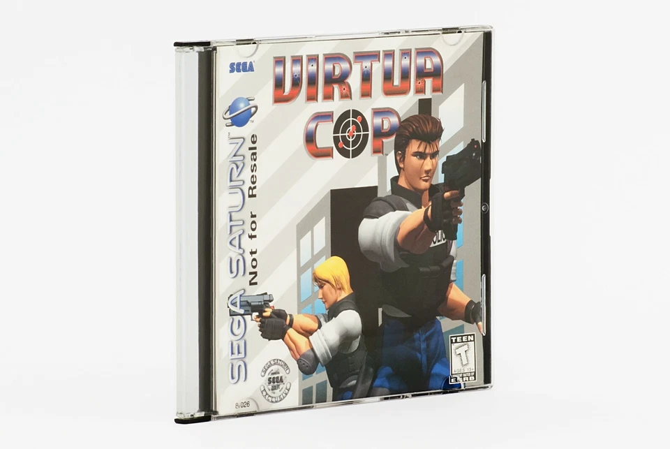 Virtua Cop Sega Saturn - 81026 - 1995 (VERY RARE!) - Immagine 1 di 1