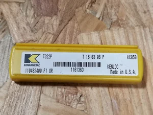Inserto indexable de carburo Kennametal T322P T 16 03 08 P KC850 QTY5 K48 - Imagen 1 de 3