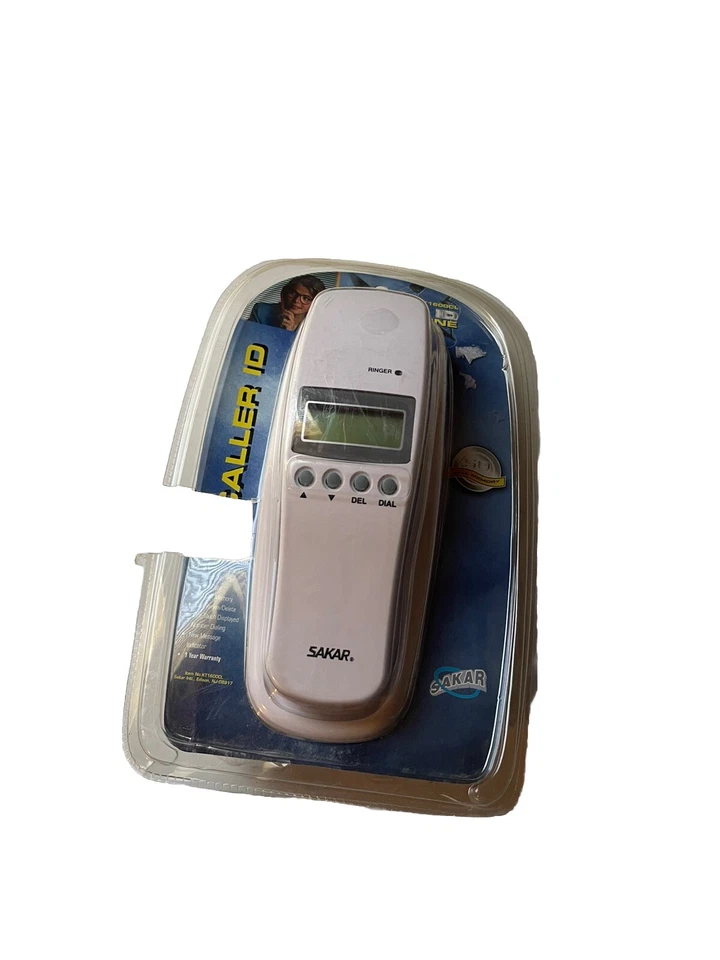 SAKAR CALLER ID TELEPHONE KT1600CL WHITE ~ - Изображение 1 из 1