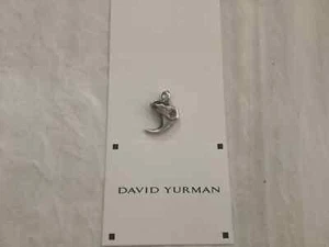 DAVID YURMAN Sterling silver .925 BOBCAT CLAW Pendant-AUTHENTIC - Picture 1 of 6