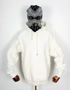 Lakai Footwear Shoes Hooded Sweatshirt Hoodie Pullover Semplice Bone In M - Picture 1 of 1