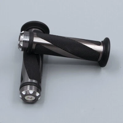 Empuñaduras de manillar de 7/8" aptas para YZF R1 R6 Fazer FZS FZR FJR TZR TMAX MT Foto 1 de 4