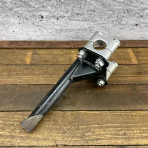 Double Clamp BMX Stem OG 70s 80s Old School BMX Neck Black 21.1 Quill Race - Picture 1 of 12