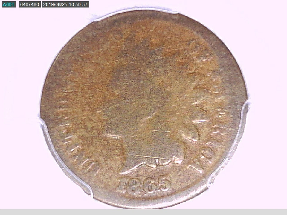 1865 Indian Head Cent PCGS AG 03 RPD FS-303 S-3 (FS-007.5) 27769533 Video - Image 1 of 4