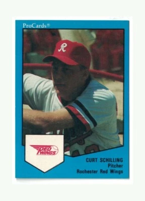 1989 ProCards Triple A - #1655 Curt Schilling (RC) - Image 1 of 3