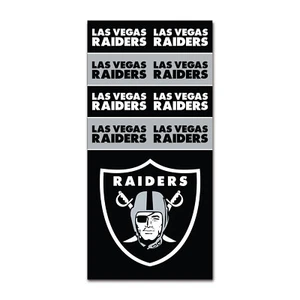 NUEVO Fútbol Licenciado Las Vegas Raiders Máscara Bandana Polaina Máscara de protector facial - Imagen 1 de 2