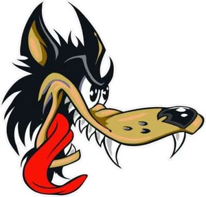 Big Bad Wolf Decal - Picture 1 of 7