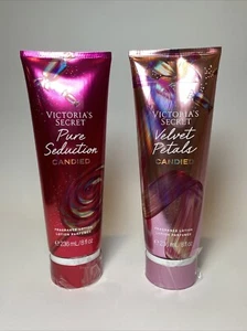 Victoria’s Secret Pure Seduction Candied And Velvet Petals Candied Lotion Open - Picture 1 of 10