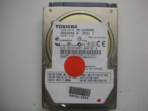 Toshiba 100gb MK1060GSC G0027970 2,5" SATA