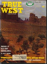 True West Magazine #94 VG 1969 Stock Image Low Grade