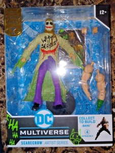 McFarlane Toys DC Multiverse Dark Knight Jokerized Scarecrow Bane BAF Gold Label - Bild 1 von 1