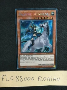 Yu-Gi-Oh! Valkyrie-Brunhilde SHVA-EN004 SECRETE RARE - Imagen 1 de 1