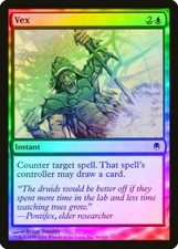 Vex FOIL Darksteel NM Blue Common MAGIC THE GATHERING MTG CARD ABUGames