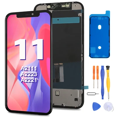 For iPhone 11 Screen Replacement LCD Display 3D Touch Premium HQ Retina Assembly - Image 1 of 4