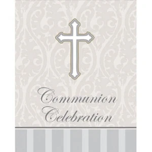 Devotion First Communion Celebration 8 Ct Party Church Invitations - Picture 1 of 1