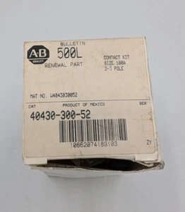ALLEN BRADLEY  40430-300-52 (quantity 3) - Picture 1 of 3