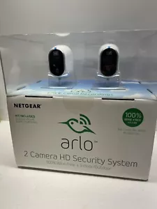 Arlo Security System by NETGEAR - 2 Wire-Free HD Cameras + Indoor/Outdoor - Picture 1 of 1