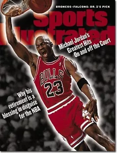 January 25, 1999 Michael Jordan Bulls SPORTS ILLUSTRATED NO LABEL Newsstand - Picture 1 of 1