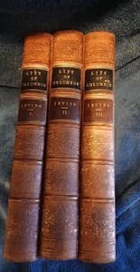 3 Vol A History of the Life and Voyages of Christopher Columbus(23) - Bild 1 von 5