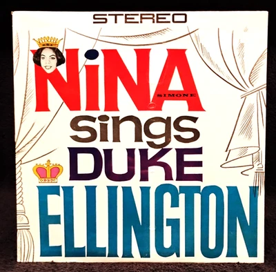 (SEALED) NINA SIMONE "SINGS DUKE ELLINGTON"  (RARE COLPIX VINYL / 1986 / MINT) - Image 1 of 4
