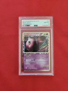 Pokemon: Mew #97/102 Holo RARE HG & SS 2010 Triumphant Vintage - PSA 8 - Picture 1 of 24
