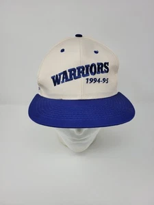Rare Vintage Golden State Warriors 1994-95 Care Free Promotional Snapback Hat - Bild 1 von 8