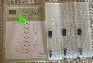 Stampin' Up Textured Impressions Embossing Folder ADORNING ACCENTS 125601-3 Used - Picture 1 of 4