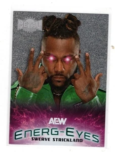 SkyBox Metal Universe 2025 AEW Energ-Eyes #EG18 Swerve Strickland Insert - Imagen 1 de 1