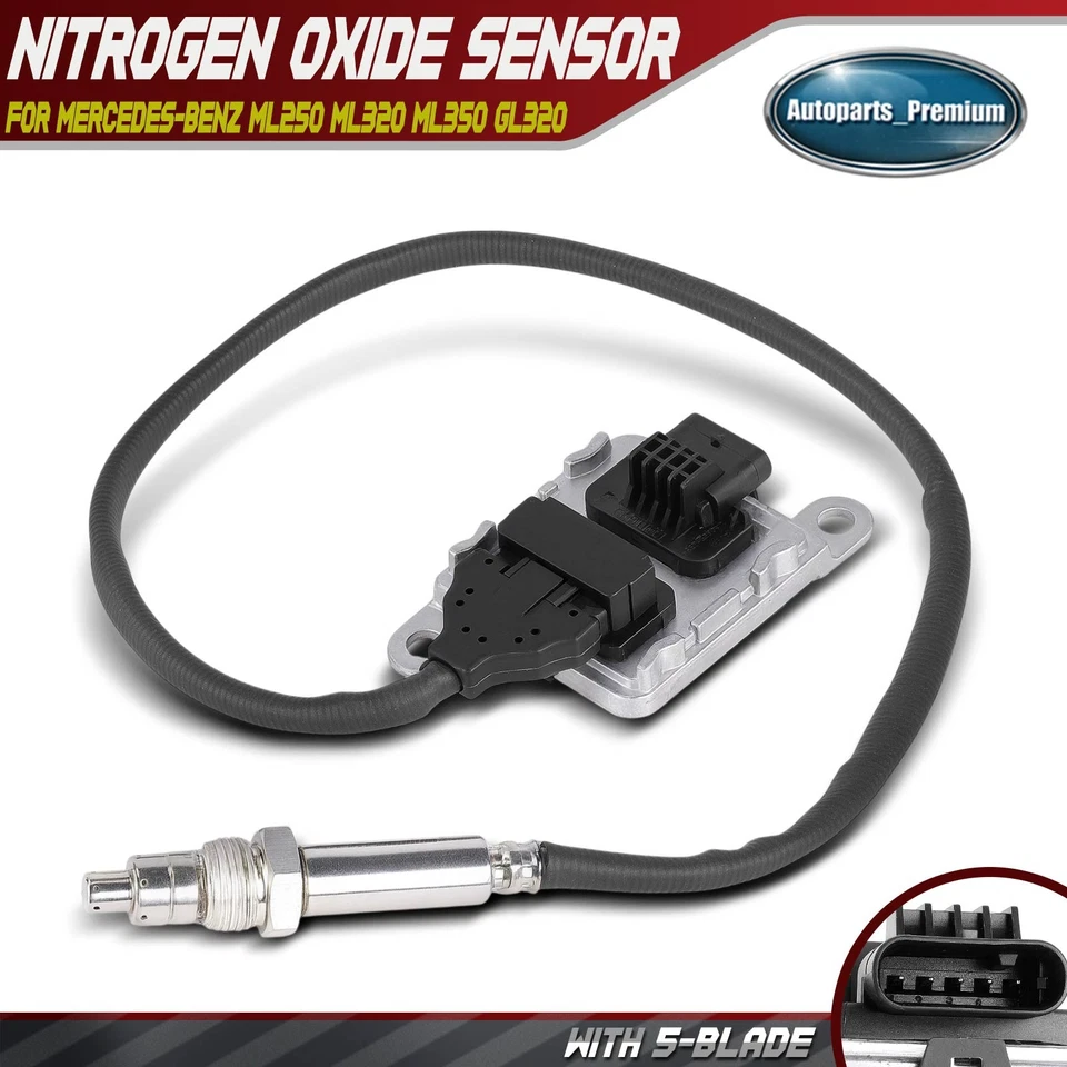 Sensor de óxido de nitrógeno para Mercedes-Benz ML250 ML320 ML350 GL320 GL350 GLE300d Foto 1 de 4