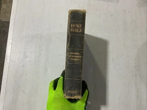 Holy Bible Revised Standard Edition 1953 Black Leather Nelson - Bild 1 von 13
