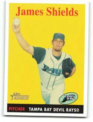 2007 Topps Heritage #237 James Shields NM-MT Devil Rays - Image 1 of 2