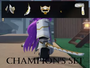 Champion's Set (Champion Series) (Project Slayers Best and Cheap item) Brand New - Picture 1 of 1
