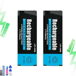2X Rechargeable battery For SONY LIP-4WM MZ-RH1 EH1 NH1 NH3D NH1 M200 MZ-DH10P - Picture 1 of 2