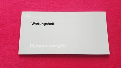 Original Mercedes Serviceheft / Wartungsheft für W124,W126,W140,W201,R129 Neu - Bild 1 von 4