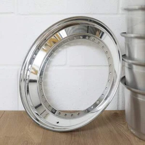 16" - 17" 2.0" BBS RS RF 34 Bolt Hole Aluminium Outer Wheel Lip 3PC Split Rim - Bild 1 von 1
