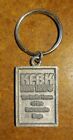 Porte-clés vintage 1985-86 Sacramento Kings & porte-clés en étain - KFBK AM 1530