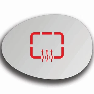 Vetro Specchio Retrovisore Sinistro Riscaldato Per Mini Cabriolet R57 2007 - 2015 - Foto 1 di 2