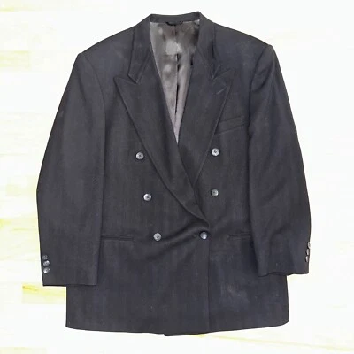 Blazer Traje Chaqueta Nino Cerruti Rue Royale Doble Pecho De Colección, 44 Union EE. UU. Foto 1 de 4