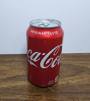 Редкая в заводской упаковке пустая банка Coca-Cola с заводской ошибкой банка Coca-Cola - Изображение 1 из 4