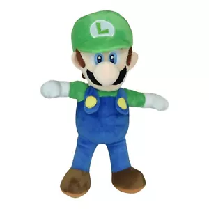 Muñeco de peluche de 8 pulgadas Super Mario Bros Luigi - Imagen 1 de 2