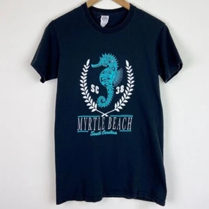 Vintage Myrtle Beach, SC Seahorse Novelty T-Shirt - Picture 1 of 6