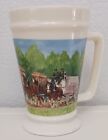Vintage Ceramic Clydesdales Wagon Coffee Mug Beer Stein Made in USA 6&quot; Tall Cup  for sale
