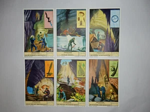 Liebig Trade Cards - "Speleology/Caving" - Full Set of 6 - Belgium/Dutch - GC - Picture 1 of 2
