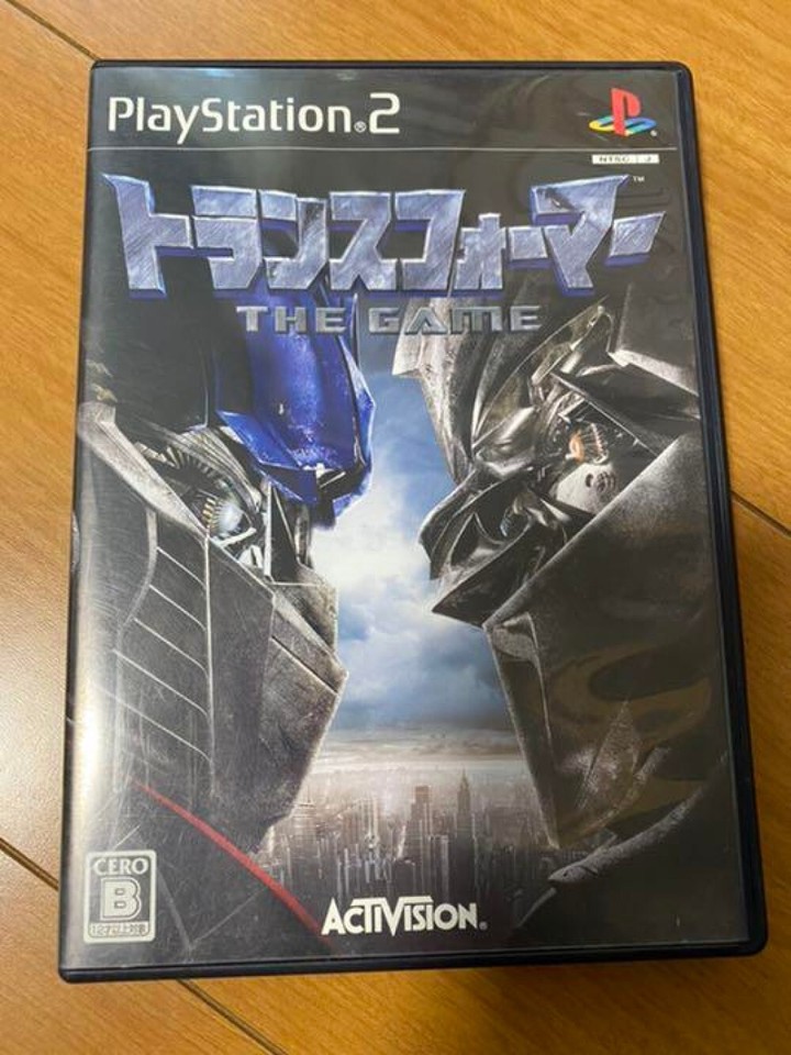 Jogo japonês PS2 Transformers PlayStation2 Transformer Japão