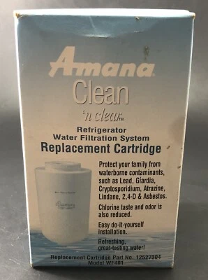 AMANA 12527304 Clean 'N Clear Refrigerator Replacement Cartridge Vio1 - Image 1 of 4