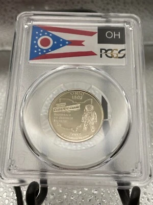 2002-S PCGS PR70DCAM Ohio Statehood Quarter - Image 1 of 4